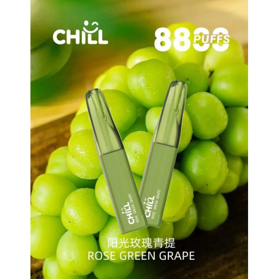 正品 始祖鳥CHILL一次性電子煙8800口 CHILL抛棄式電子煙8800口