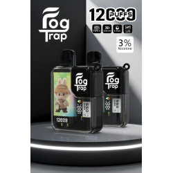 正品 Fog Trap 12000口拋棄式電子煙 蠟筆小新 LABUBU聯名款