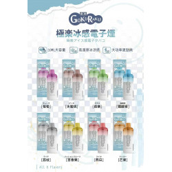 正品 極楽12000口拋棄式電子煙 日本爆款GOKURAKU一次性煙桿