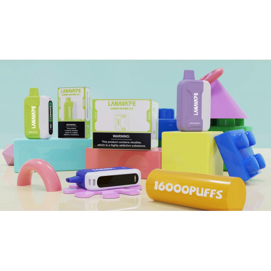 正品 LANA一次性16000口電子煙 LANA磁吸換彈16000口