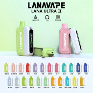 正品 LANA一次性16000口電子煙 LANA磁吸換彈16000口