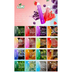 正品 LIMI一次性7000口電子煙 LIMI抛棄式電子煙7000口