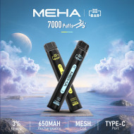 正品 MEHA魅嗨一次性電子煙7000口 MEHA VBar 7000抛棄式電子煙