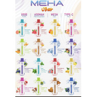 正品 MEHA魅嗨一次性電子煙8500口 MEHA VBar 8500抛棄式電子煙