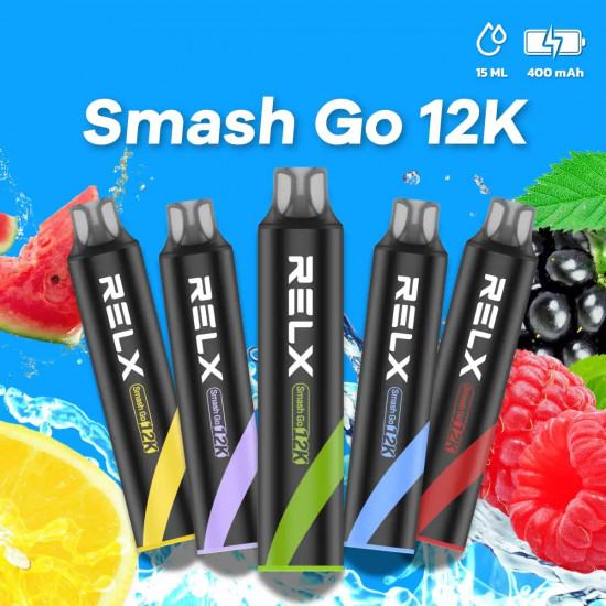 正品 RELX悅刻12000口一次性電子煙 悅刻RELX Smash Go 12000口 抛棄式電子煙