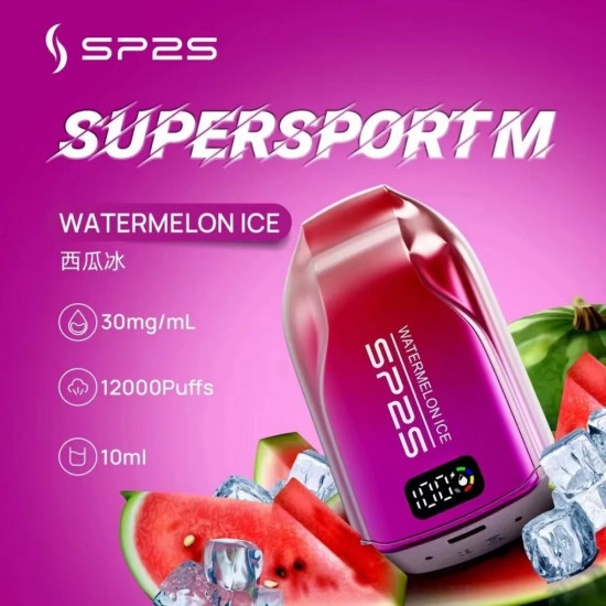 正品 SP2S一次性12000口電子煙 SP2S拋棄式電子煙12000口