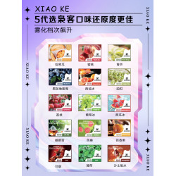 正品 XIAOKE五代煙彈 梟客XIAOKE五代霧化彈